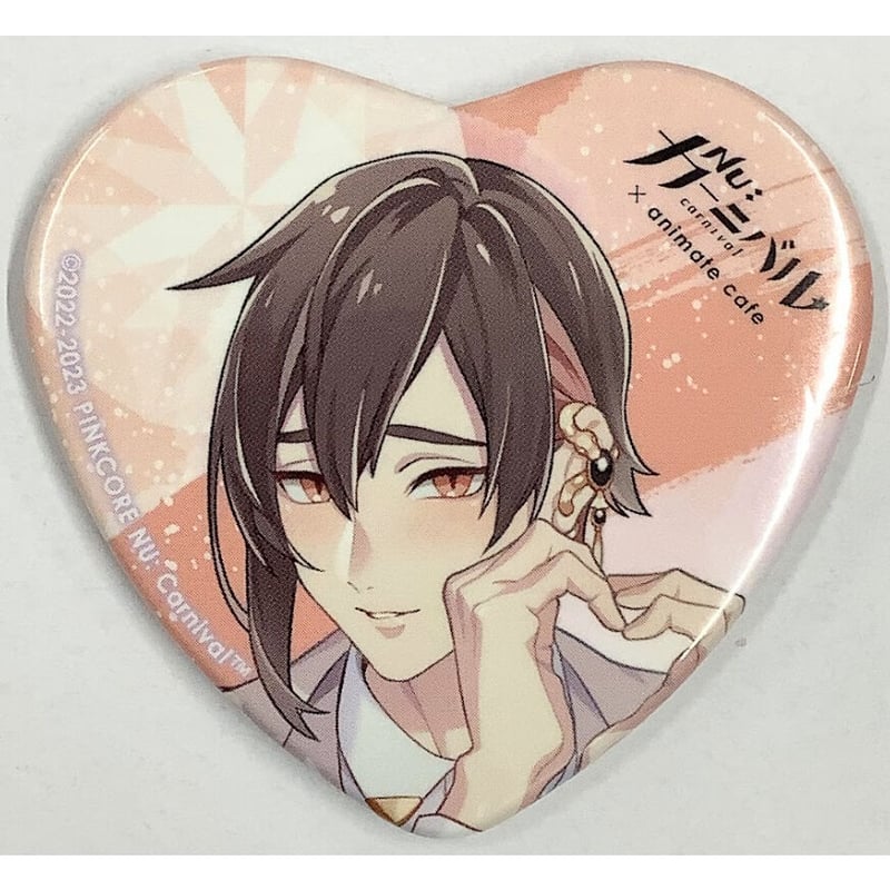 カーニバル ケシー 1st アニメイトカフェ ハート缶バッジ ￼アクリル