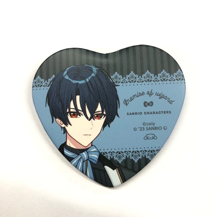 まほやく サンリオ ピューロ スクエア缶バッジ ホロブロマイド シノ