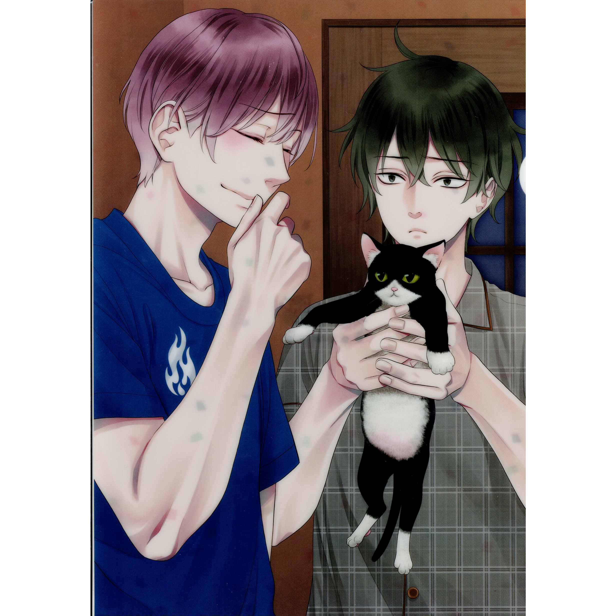 贄の町 いろむすび あすく アニメイト特典 贄の町 いろむすび』 アニメイト特典 A4 クリアファイル 日天 あすく