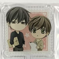 中村春菊『世界一初恋』　アクリル マドラー　高野政宗 小野寺律【BLグッズ】