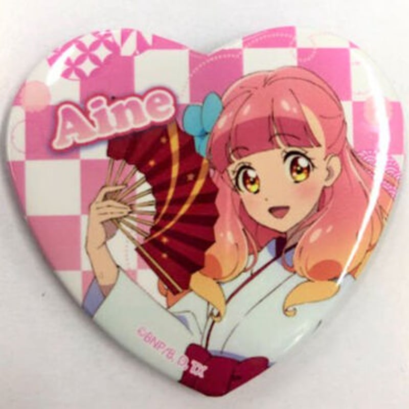 オールアイカツ！ミュージアムトレーディングハート缶バッジ セット