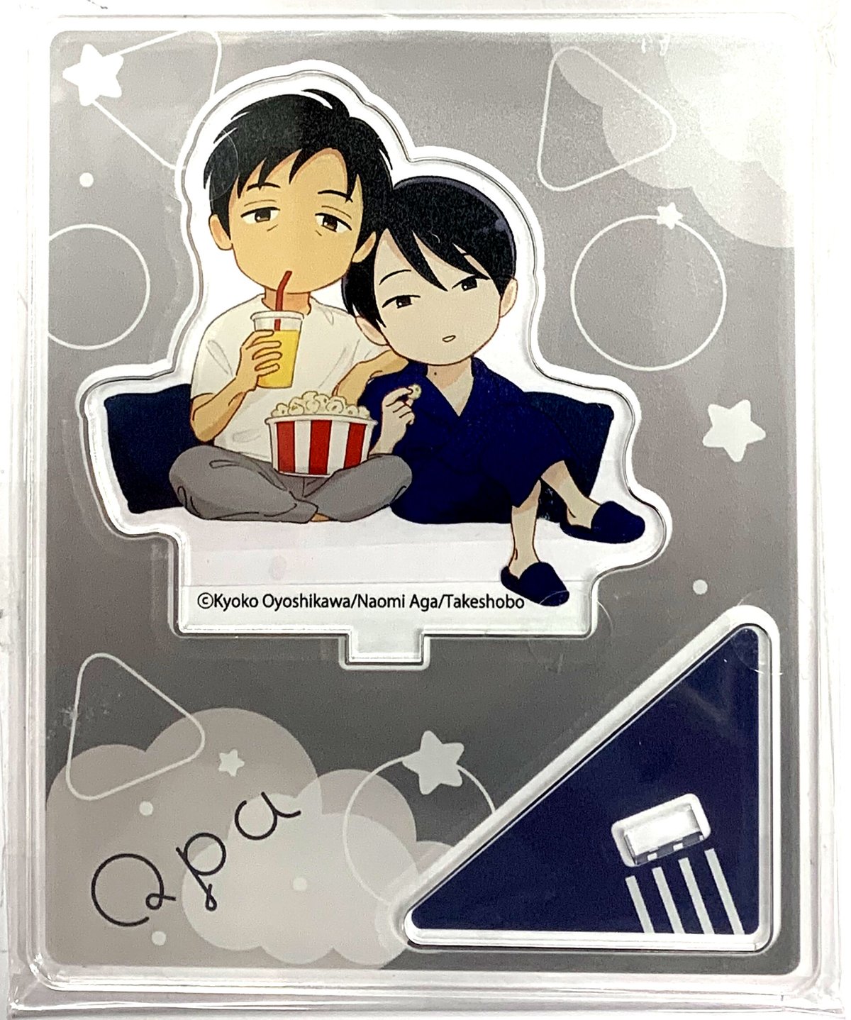 お吉川京子 阿賀直己 『鬼と天国 』 「Qpa -day off-」 アクリル