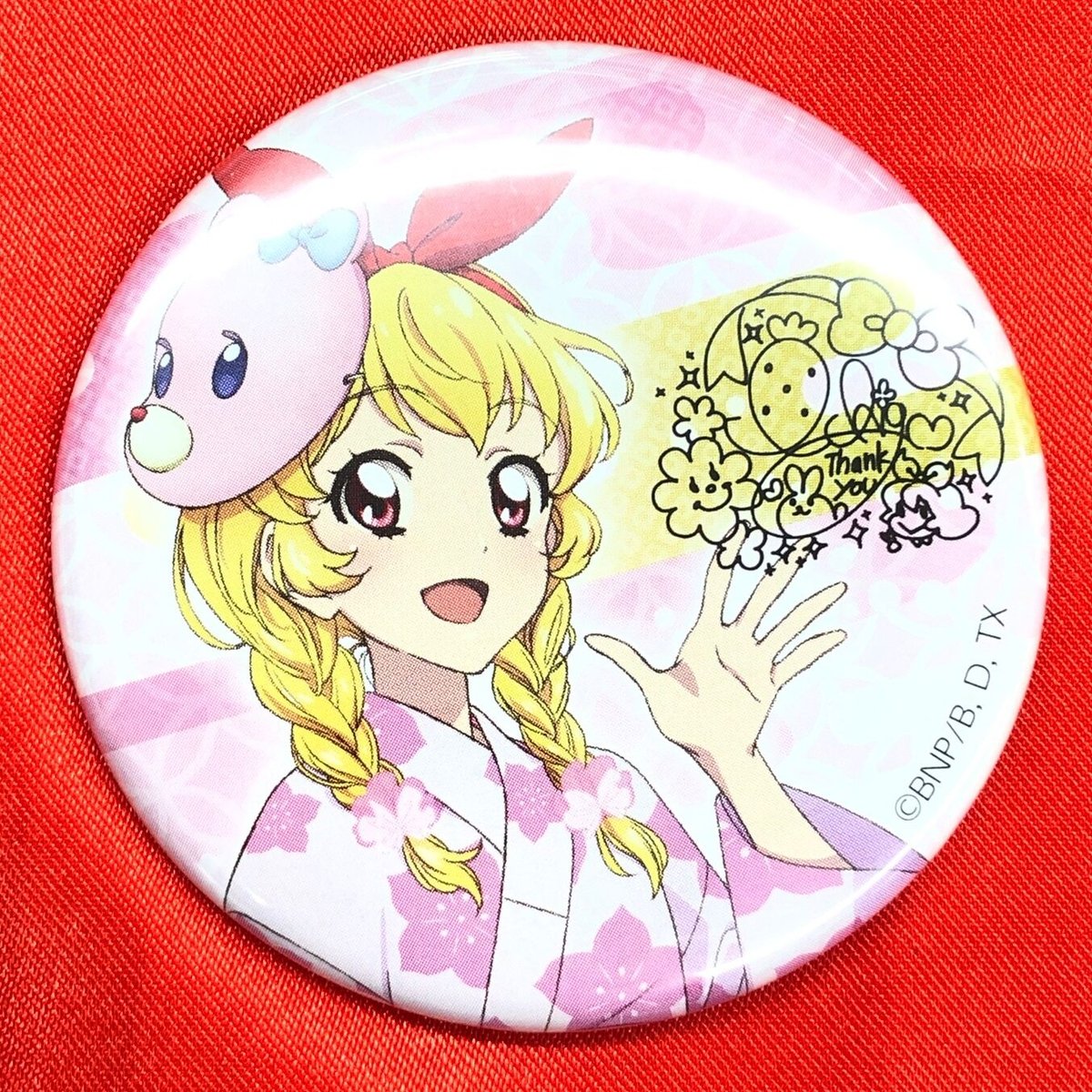 アイカツ×アトレ秋葉原 おうちde サマーパーティ 缶バッジ