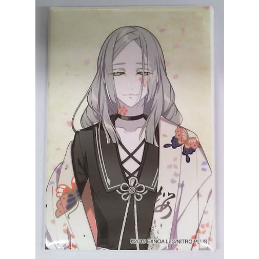 刀剣乱舞 古今伝授の太刀 スクエア缶バッジコレクション 跪座 | K