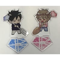 【フレーム欠品・イタミ有り】腰オラつばめ『続！俺たちナマモノ？です（1）』ミニキャラアクリルスタンド【BLグッズ】