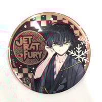 ミ*ギ様 ワートリ 迅悠一 缶バッジ 描き下ろし 迅悠一 缶バッジ トリガー起動（オン）Ver. [ワールド