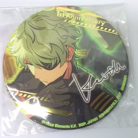 STORES エリオスライジングヒーローズ 缶バッジ 1st Anniversary ver