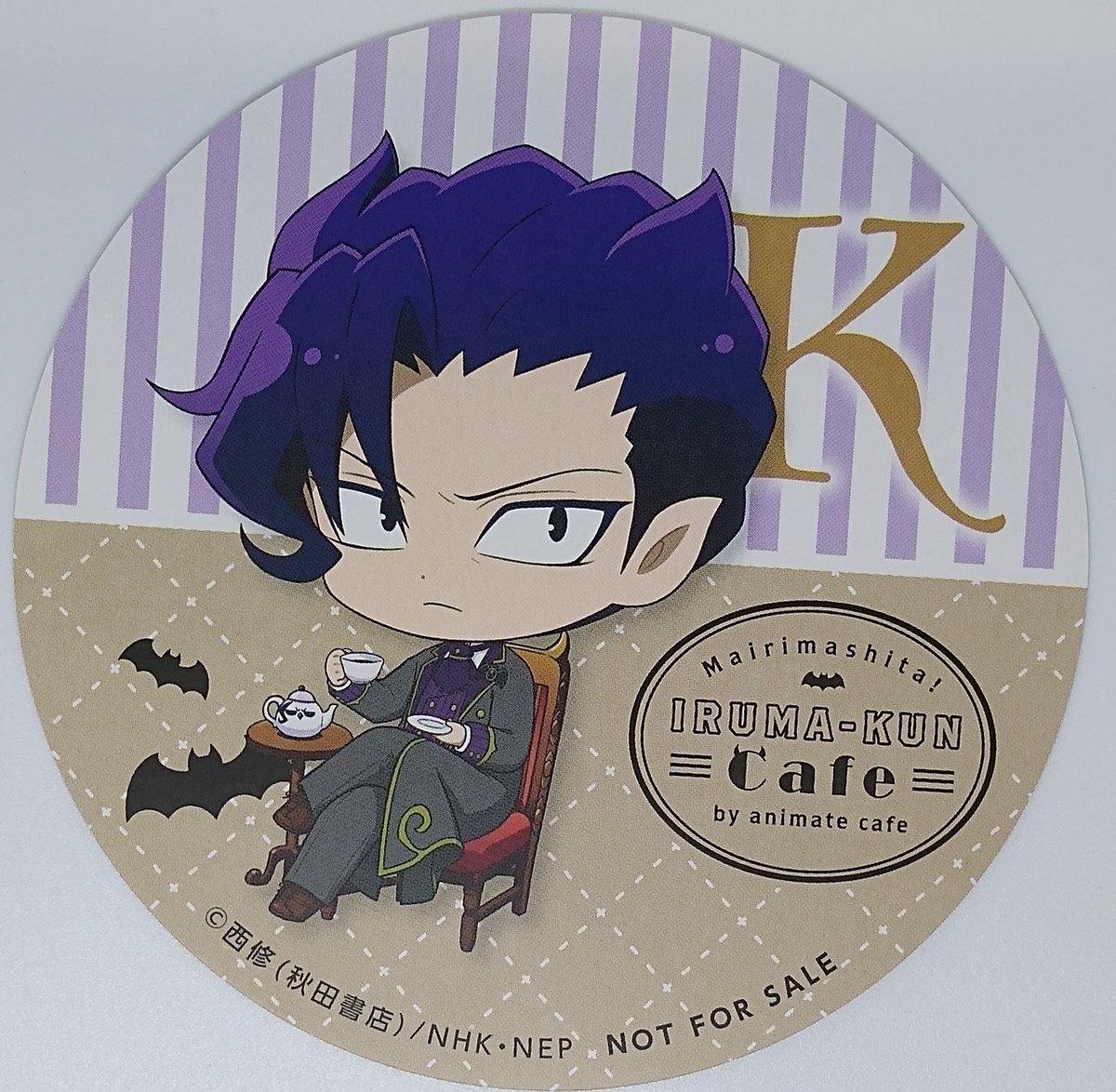 魔入りました！入間くん 魔入間 コースター カルエゴ アニカフェ 魔入間 魔入りました！入間くん コースター カルエゴ アニカフェ その他