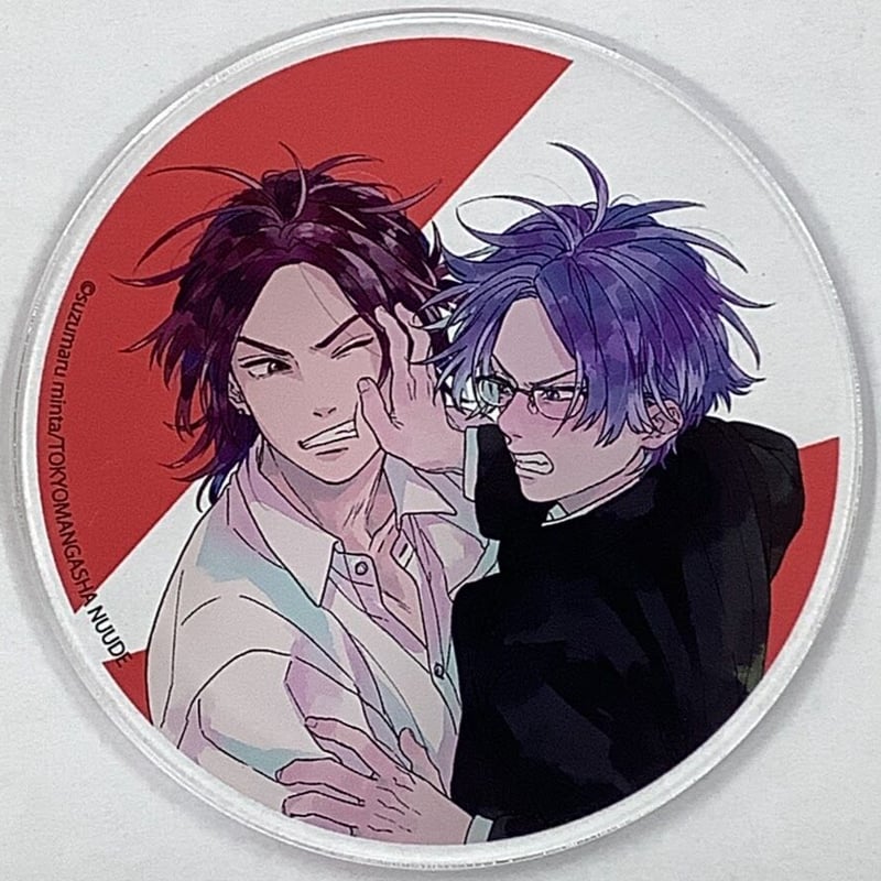 鈴丸みんた/コラボ/カフェ/コースター/タカラのびいどろ/キューピッド