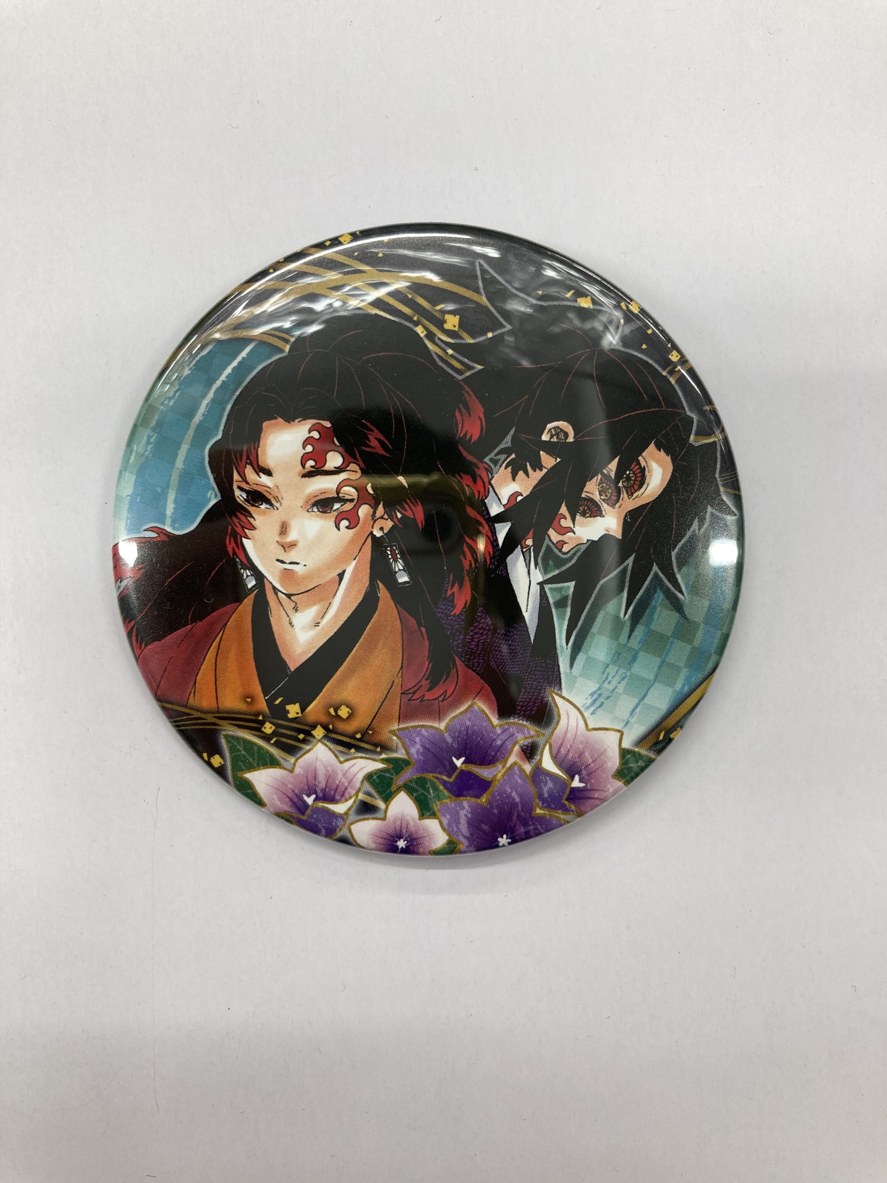 鬼滅の刃　黒死牟　缶バッジ　24個セット original