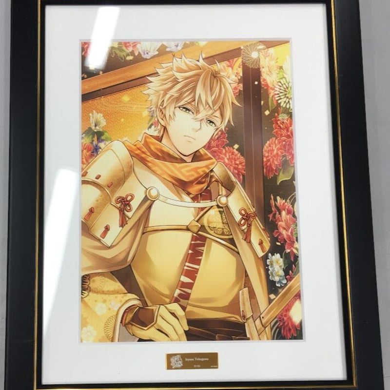 イケメン戦国 キャラウムカフェ 徳川家康 等身大パネル 当選品 イケメン 戦国 漫画 家康 フチ部分キズ有 イケメン戦国 徳川家康