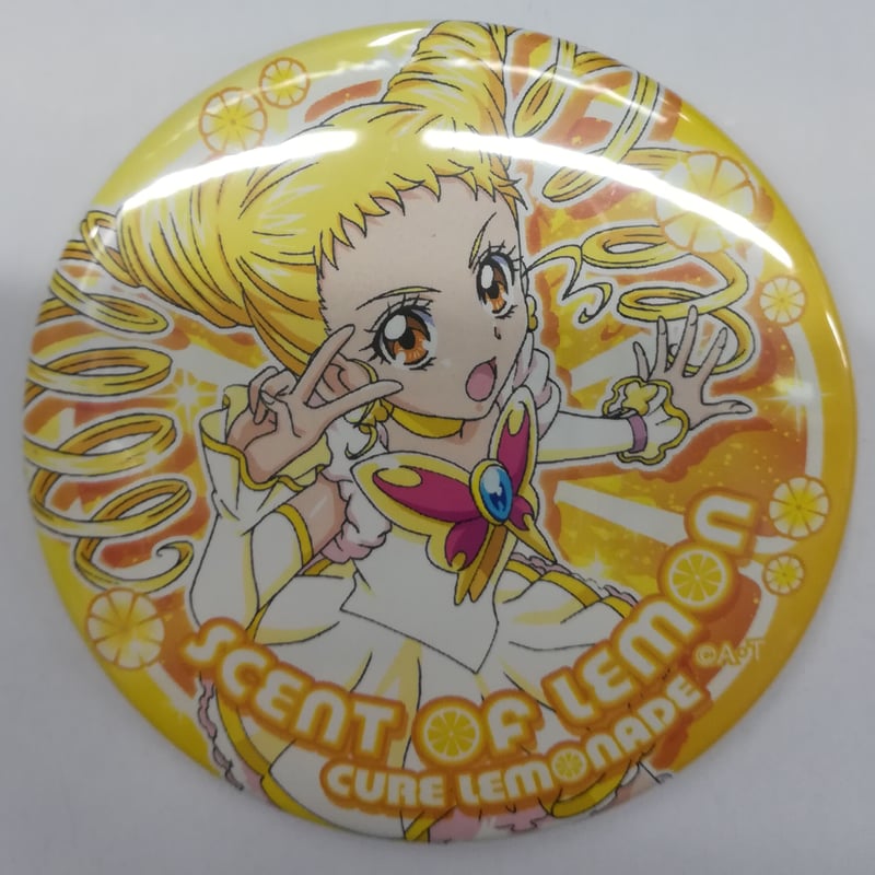 キュアレモネード　缶バッジ yes!プリキュア5 キュアレモネード 缶バッジ | K-BOOKS 池袋 2次元