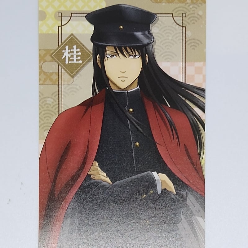 銀魂 桂小太郎 カバー】銀魂 桂小太郎 ロングスクエア缶バッジ 花鳥