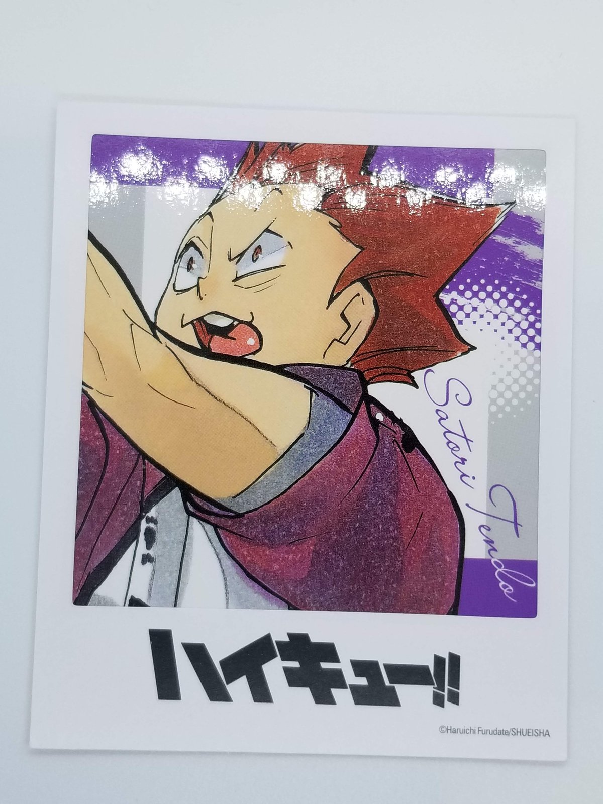 ハイキュー!! 天童 覚 フォトカード＆ステッカーコレクション第1