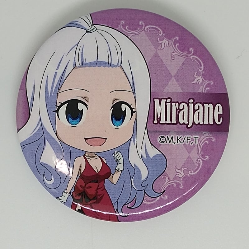 FAIRYTAIL フェアリーテイル ミラ 缶バッジ フェアリーテイル プリンセスカフェ 缶バッジ ミラジェーン