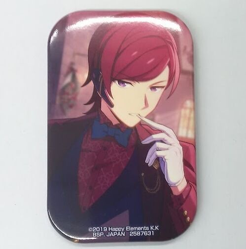 エリオスライジングヒーローズ マリオン・ブライス スクエア型缶バッジ