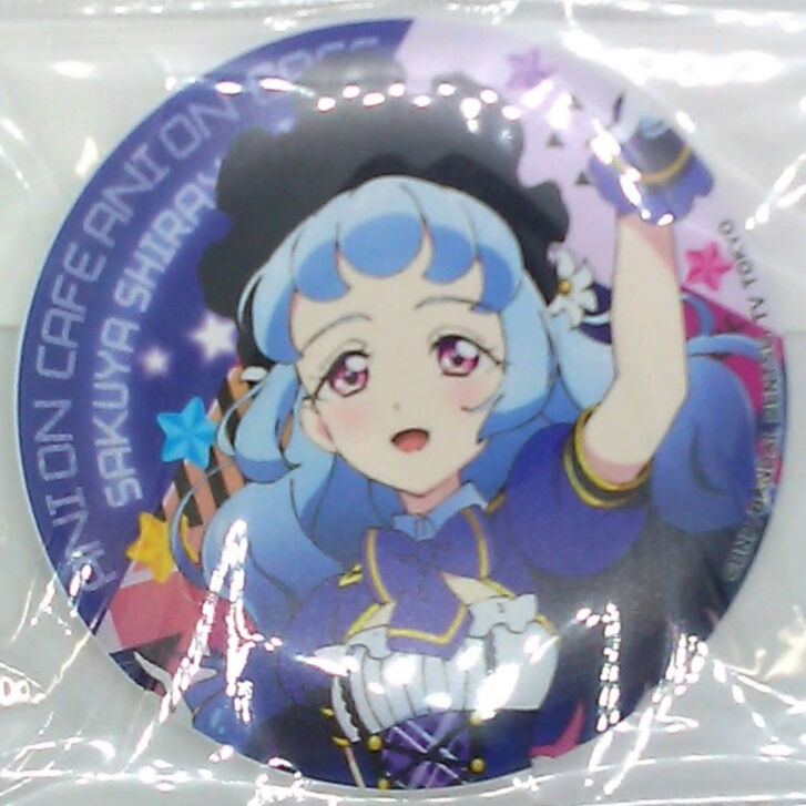 アイカツ フレンズ アニON 限定 マグバッジ 白百合さくや 【公式通販】