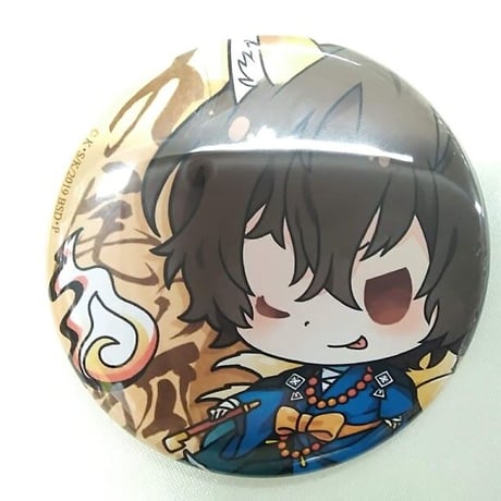 文豪ストレイドッグス　太宰治　缶バッジ 文豪ストレイドッグス 缶バッジセット／現代和装 太宰治: キャラグッズ