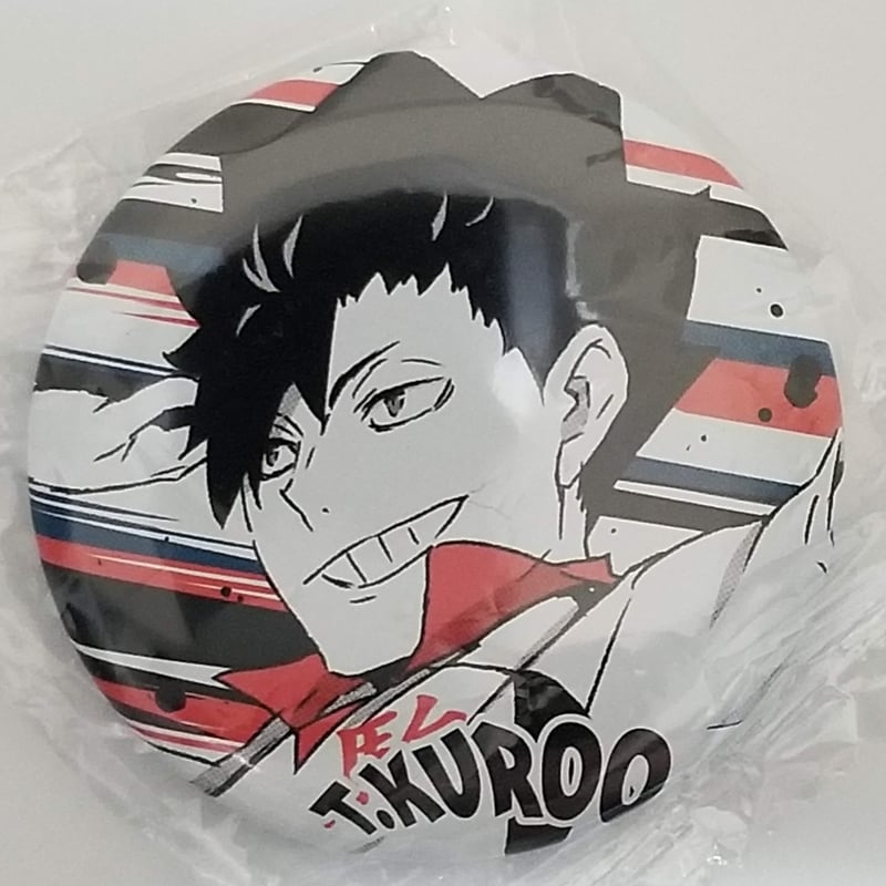 ハイキュー!! 黒尾鉄朗 缶バッジ ジャンプGIGA 東京遠征2013夏