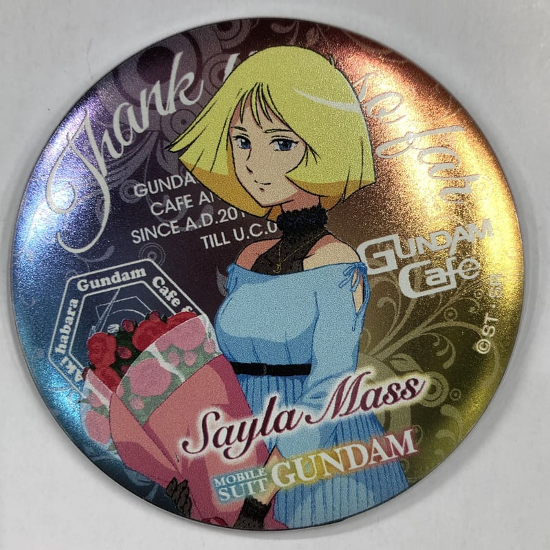 機動戦士ガンダム セイラ ガンダムカフェセレクト マグネットバッジ