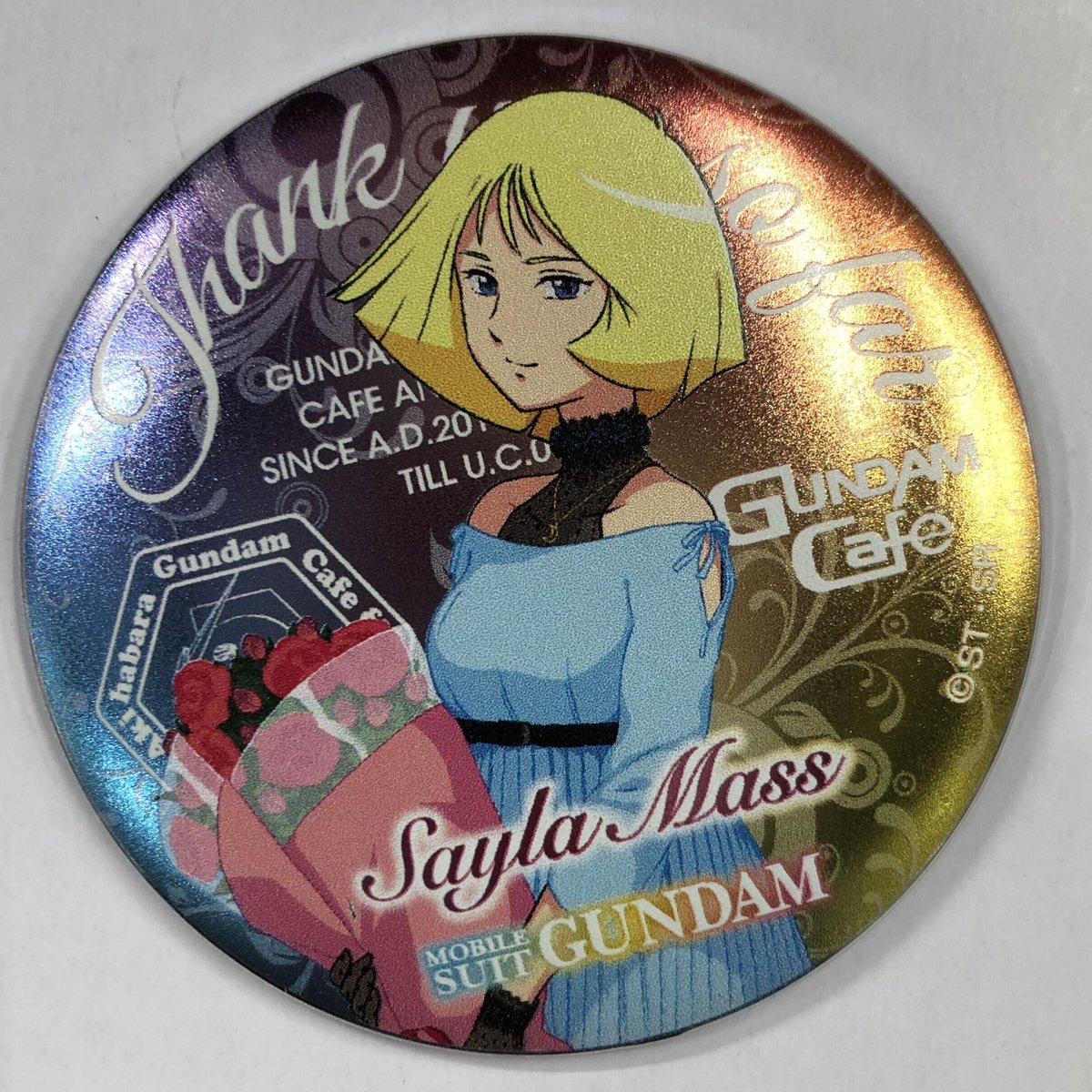 機動戦士ガンダム セイラ ガンダムカフェセレクト マグネットバッジ