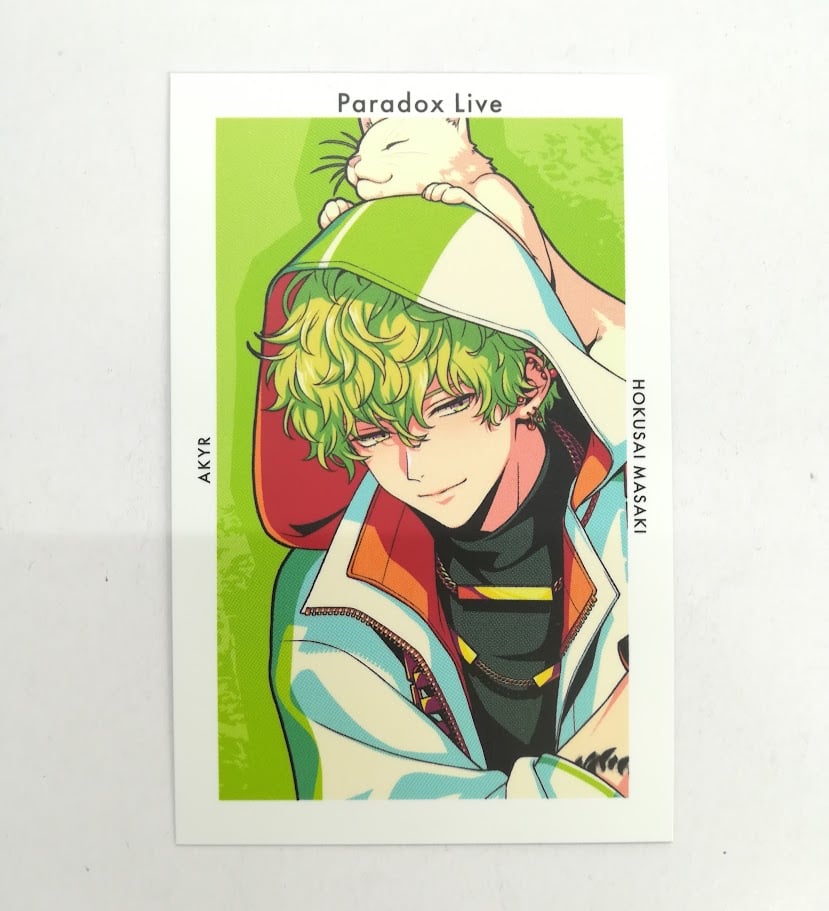 パラライ 北斎 トレフォト Gプリ 4周年 3周年 サイン 箔押し Paradox Live 征木北斎 Gプリ Ver.27 | K-BOOKS 池袋 2次元グッズ通販