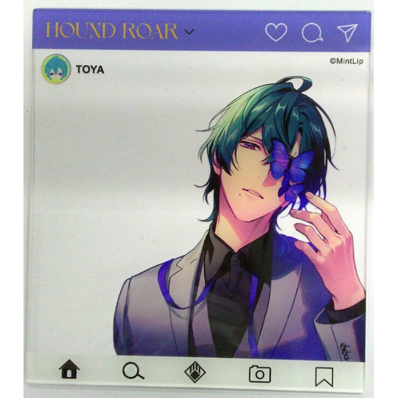 DIG-ROCK 葉山透夜 1st LIVE FLASH トレーディングSNS風アクリルカード