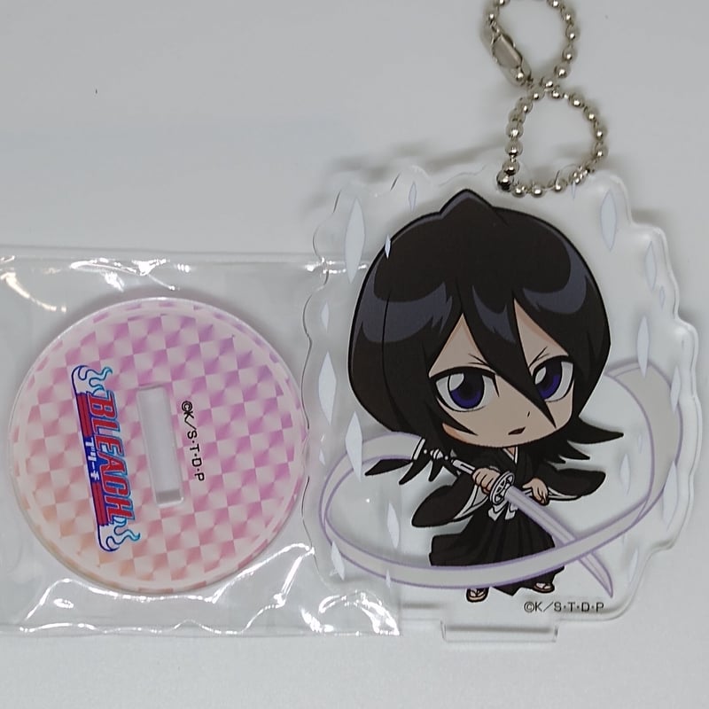 BLEACH 朽木 ルキア ちびキャラアクリルスタンドキーホルダー | K