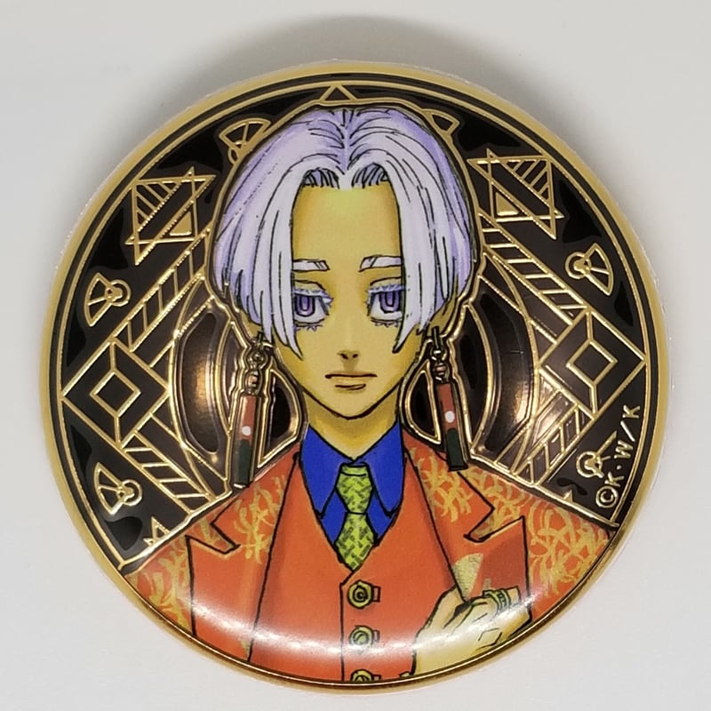 東京リベンジャーズ 黒川イザナ 原画展 アルティメタル 缶バッジ