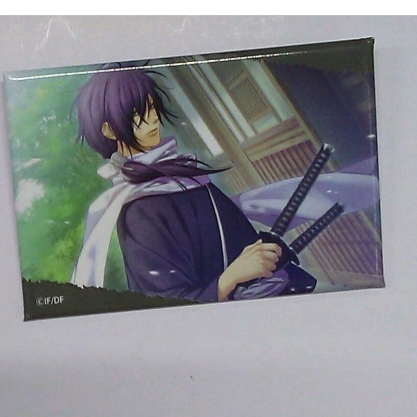 薄桜鬼・真改・斎藤一・スクエア缶バッチ 薄桜鬼 斎藤一 スクエア缶バッジ | K-BOOKS 池袋 2次元グッズ通販