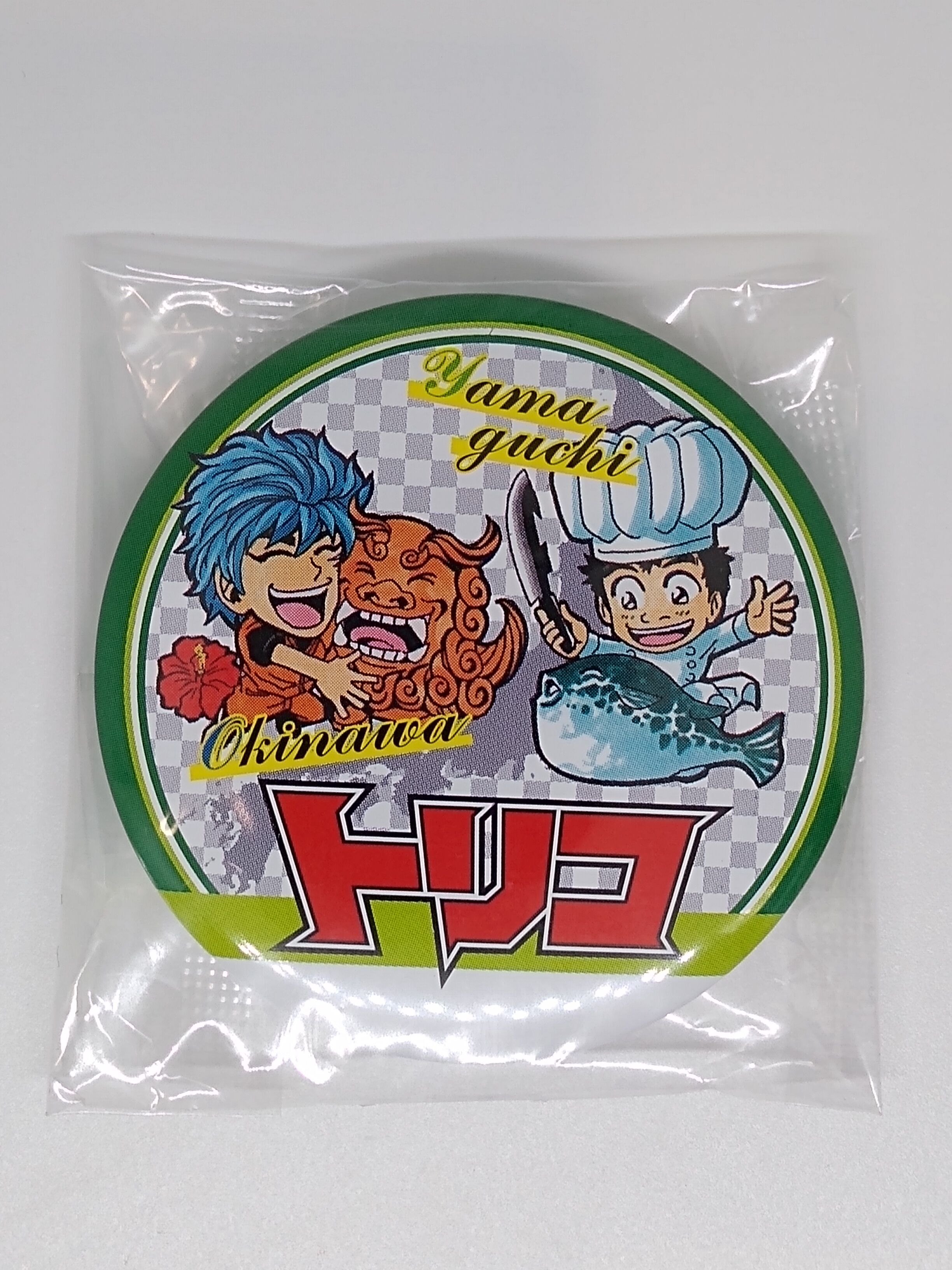 トリコ 缶バッジ 15周年　ココ　小松　リン　ゼブラ original