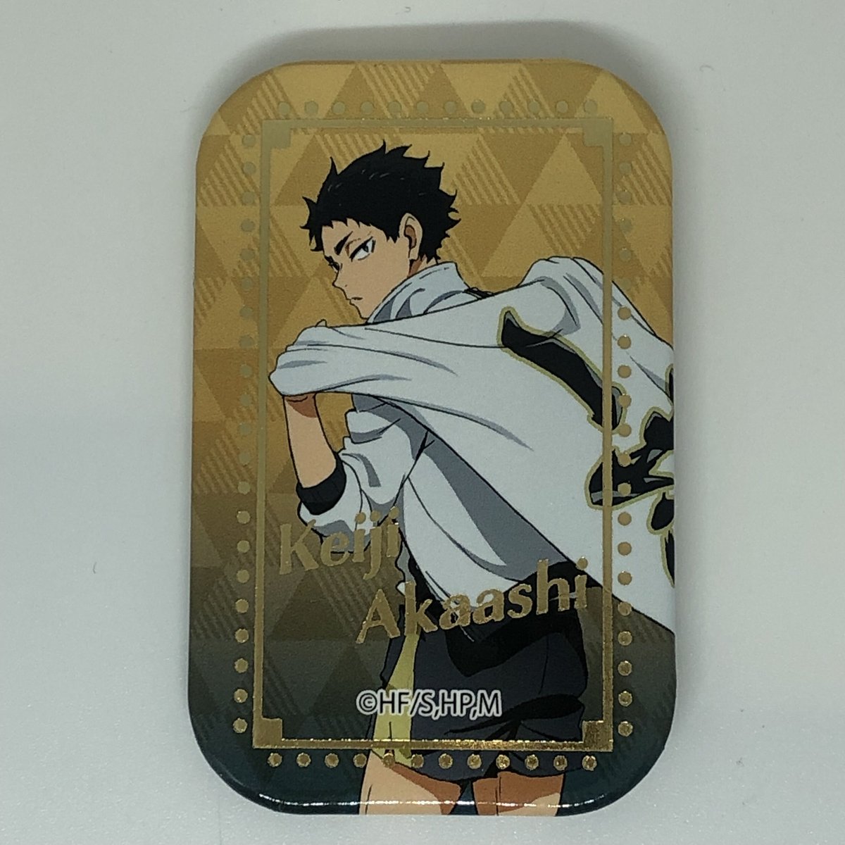 赤葦京治 横断幕缶バッジ ハイキュー 缶バッチコレクション 横断幕 赤葦京治 15点セット