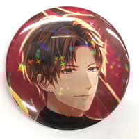 忍たま乱太郎】土井半助 ナンジャタウン ハート型缶バッジコレクション