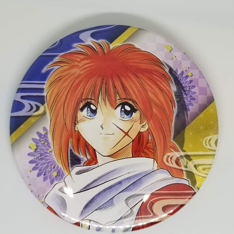 るろうに剣心　緋村剣心　3D缶バッジ　激レア　希少 るろうに剣心 -明治剣客浪漫譚- 緋村 剣心 コレクション缶バッジ | K