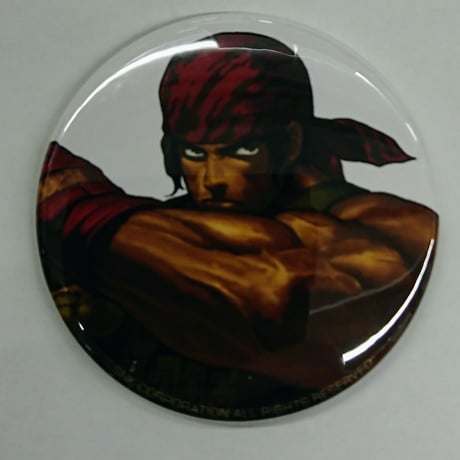 キングオブファイターズ　KOF XIIIトレーディング缶バッジ　ラルフ・ジョーンズ