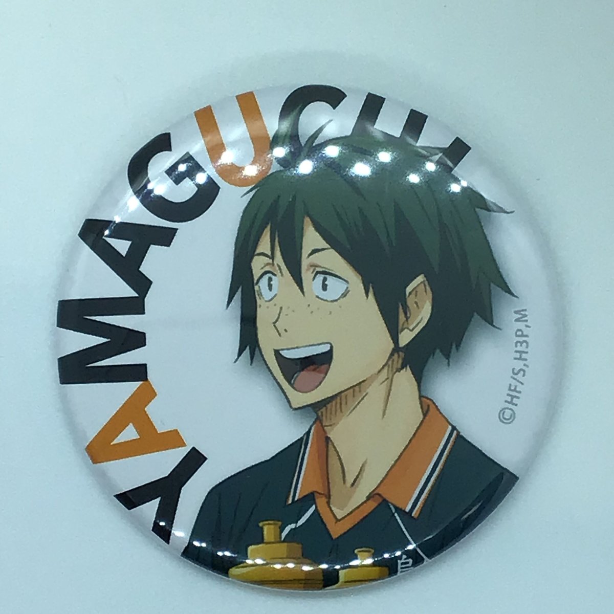 ハイキュー メモリアル 缶バッジ 烏野 山口忠 ハイキュー