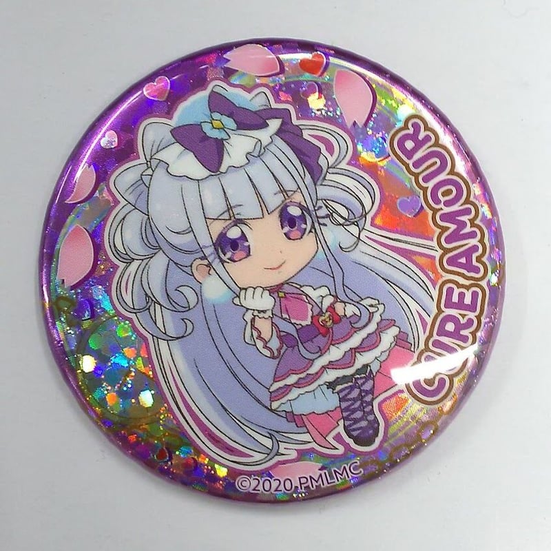 HUGっと！プリキュア』キュアアムール ホロ缶バッジ | K-BOOKS 池袋 2 