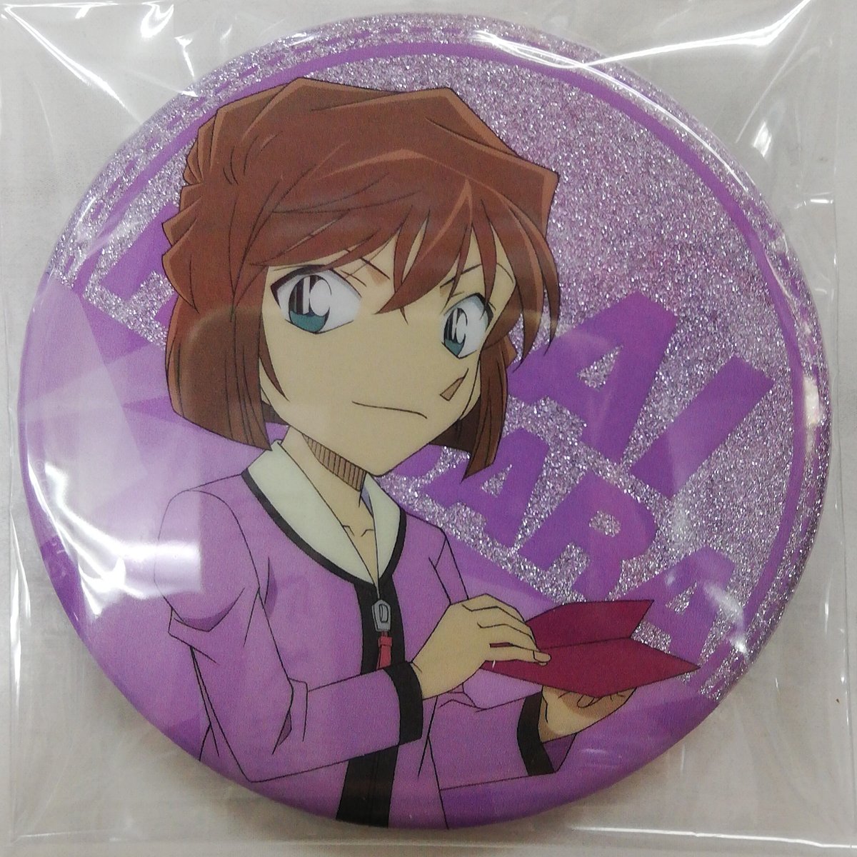 名探偵コナン 上海限定コナンカフェ 紙飛行機 灰原哀 アクリルスタンド 缶バッジ 名探偵コナン 灰原哀コナンカフェ2020 上海限定缶バッジ(紙飛行機ver