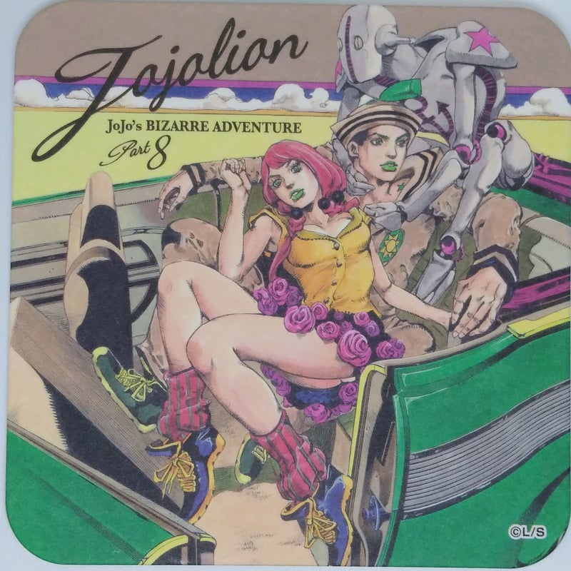 ジョジョの奇妙な冒険 東方 定助＆広瀬 康穂 アートコースター | K