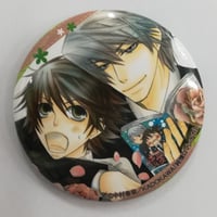 中村春菊『純情ロマンチカ』原画展　缶バッジ　高橋美咲　宇佐見秋彦【BLグッズ】
