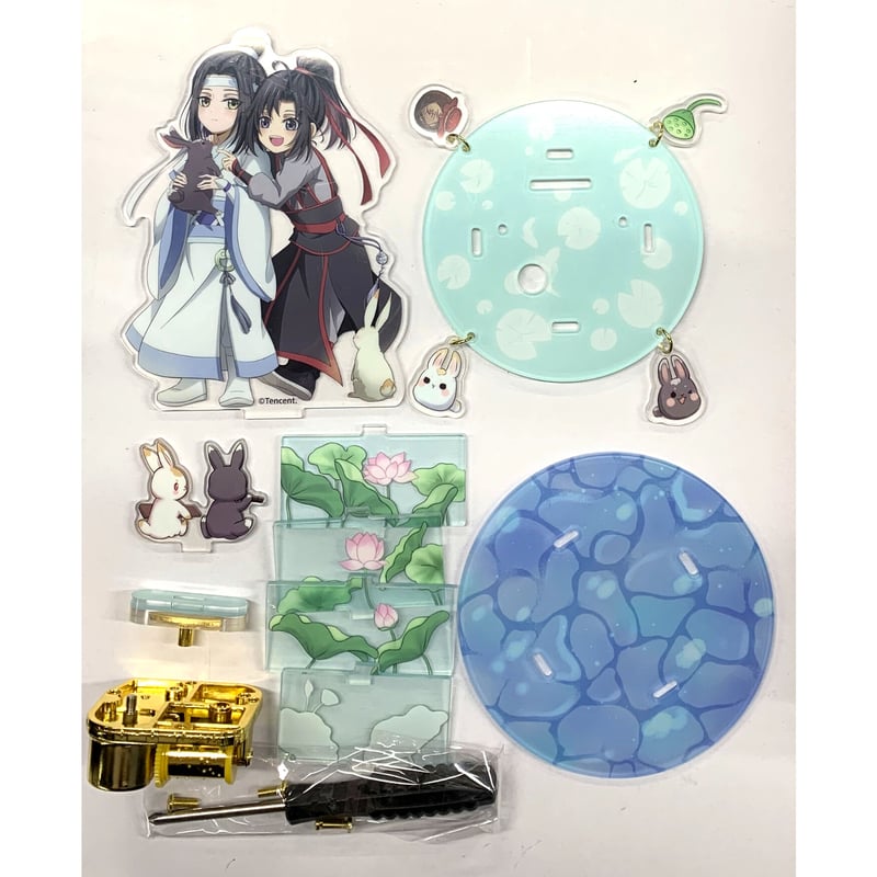 墨香銅臭『魔道祖師』 KAZE アクリルオルゴール 遊園童趣 藍忘機 魏無  