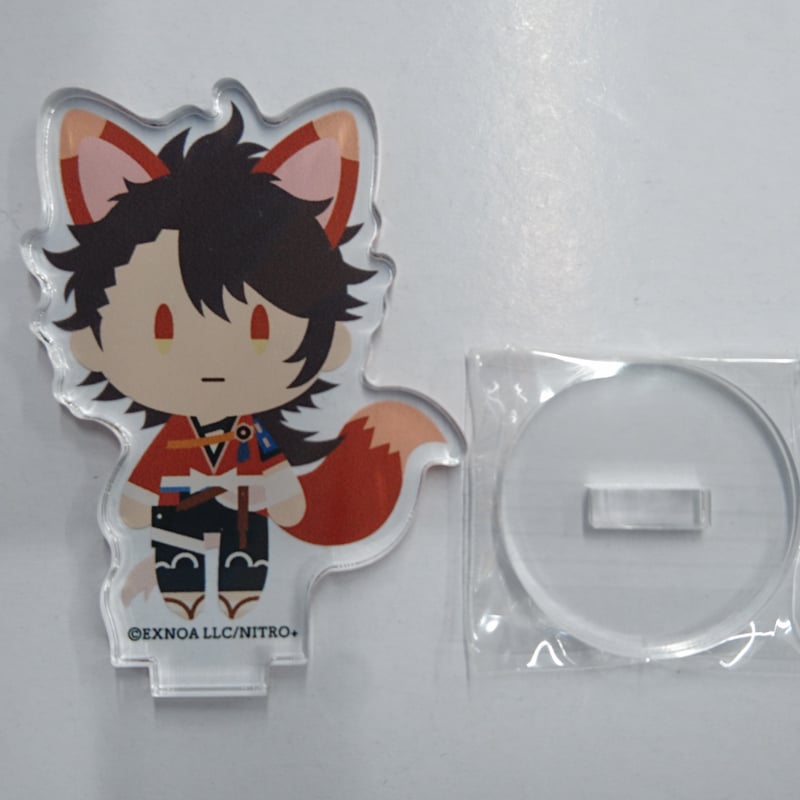 刀剣乱舞 ミニアクリルスタンド 御伴散歩 きつね装備 陸奥守吉行 | K