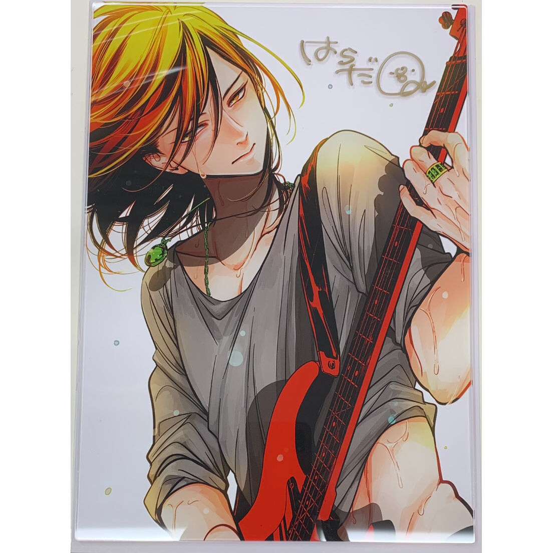 イタミ有】はらだ『よるとあさの歌』 サイン入り アクリルパネル ヨル