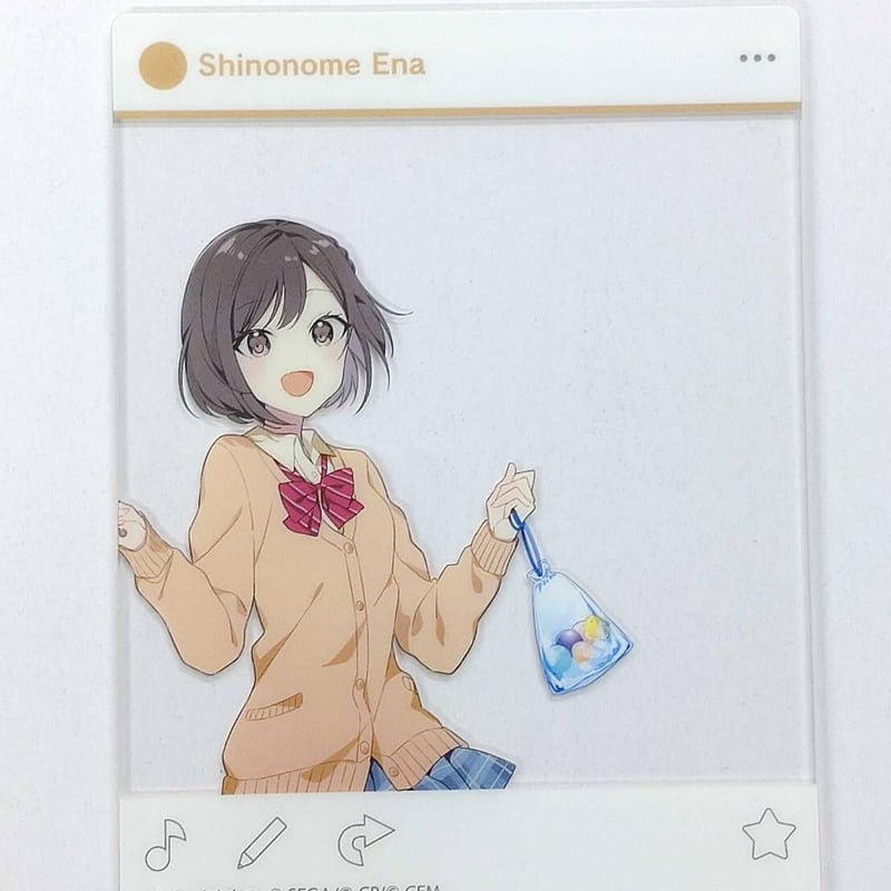 プロジェクトセカイ 神山高校文化祭 アクリルカード 絵名 | K