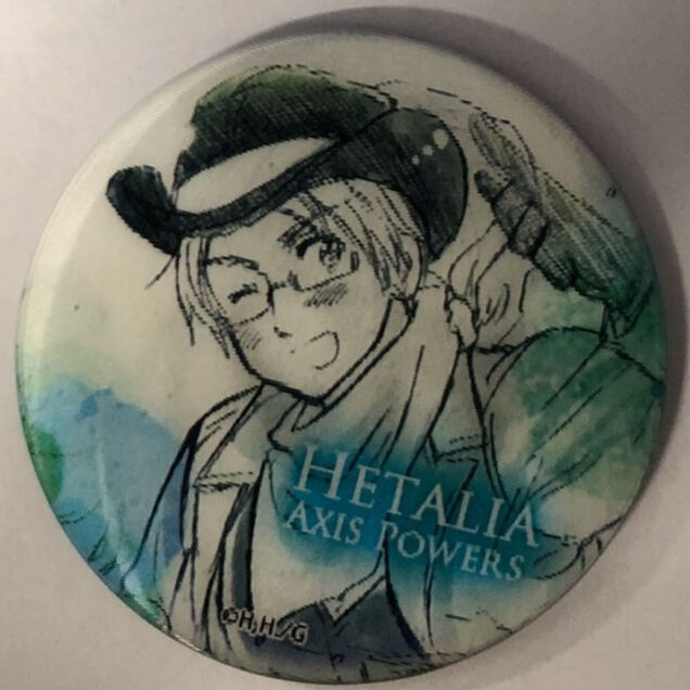ヘタリア カナダ 缶バッジ
