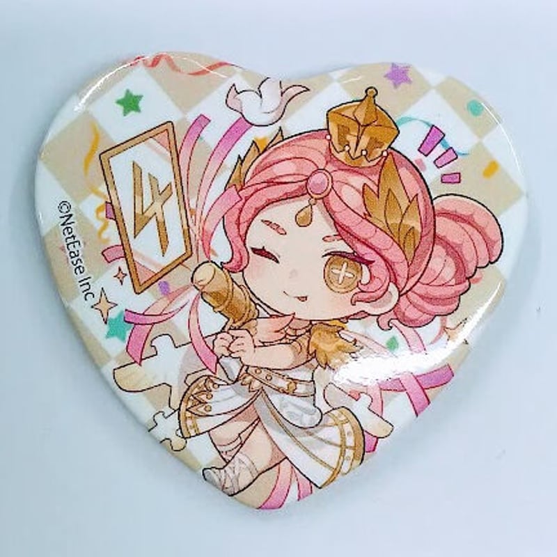 第五人格 アイデンティティファイブ 空軍 ハート缶バッジ | K-BOOKS  