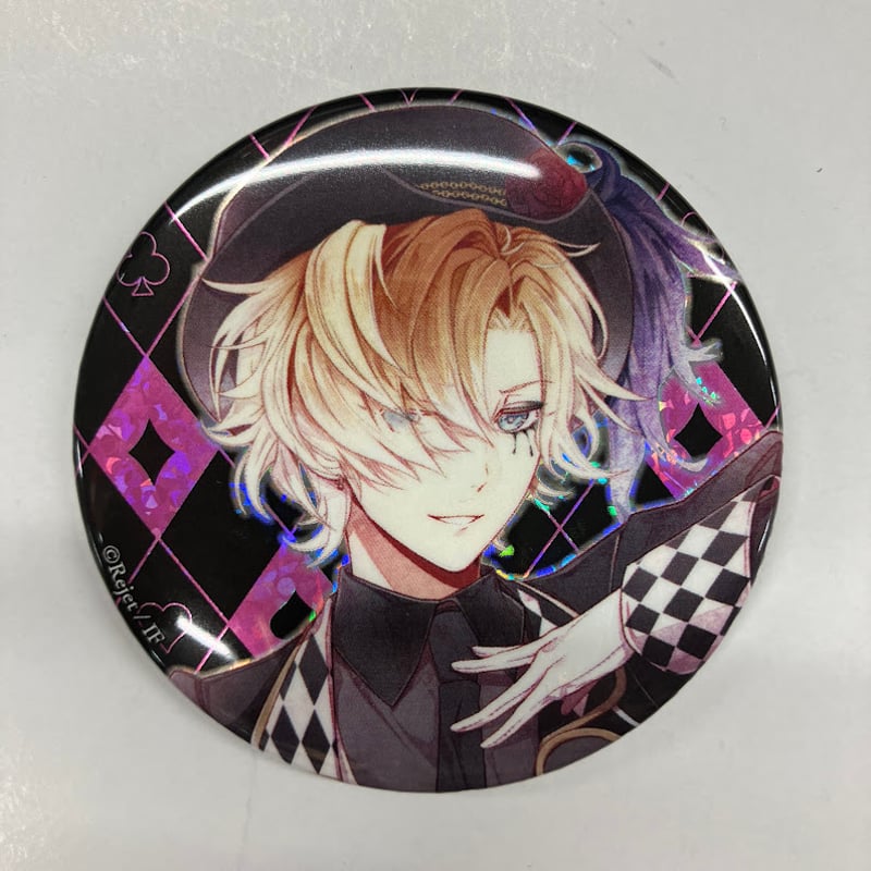ディアラバ 無神ユーマ　香港　缶バッジ　等身　ホロ ディアラバ ユーマ ホロ缶バッジ DIABOLIK LOVERS ディアラバ 無