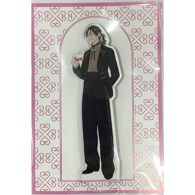 超人気ブティック しっけ 『ピンクハートジャム』 ブルメロ展 アクリルスタンド 金 スプレッド