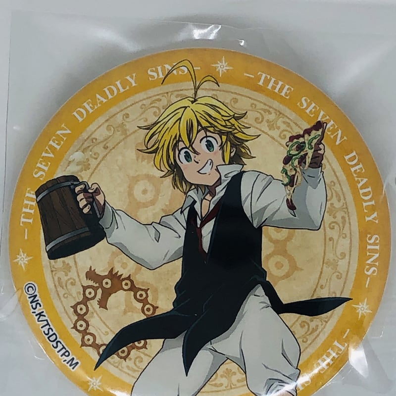 七つの大罪 缶バッジ ぷくぷくブローチ キーホルダー アクスタ メリオダス 七つの大罪 メリオダス 缶バッジ | K-BOOKS 池袋 2次元グッズ通販