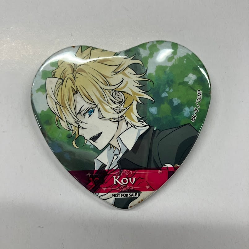 ディアラバ 無神コウ 缶バッジ イタミ有・シミ有】DIABOLIK LOVERS 無神コウ 缶バッジ | K